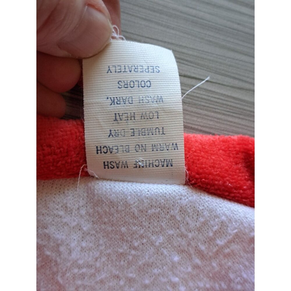 Vintage Infant Footed Sleeper Embroidered Bear Balloon Baby Size 0-10 Lbs USA - Picture 6 of 9